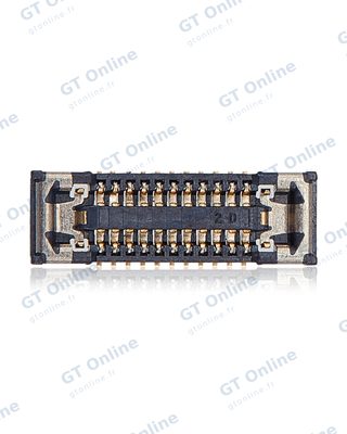 Pièce à microsouder pour Apple iPhone 14 / 14 Plus / 16e / 17e (22 Pin) — Connecteur FPC de carte SIM