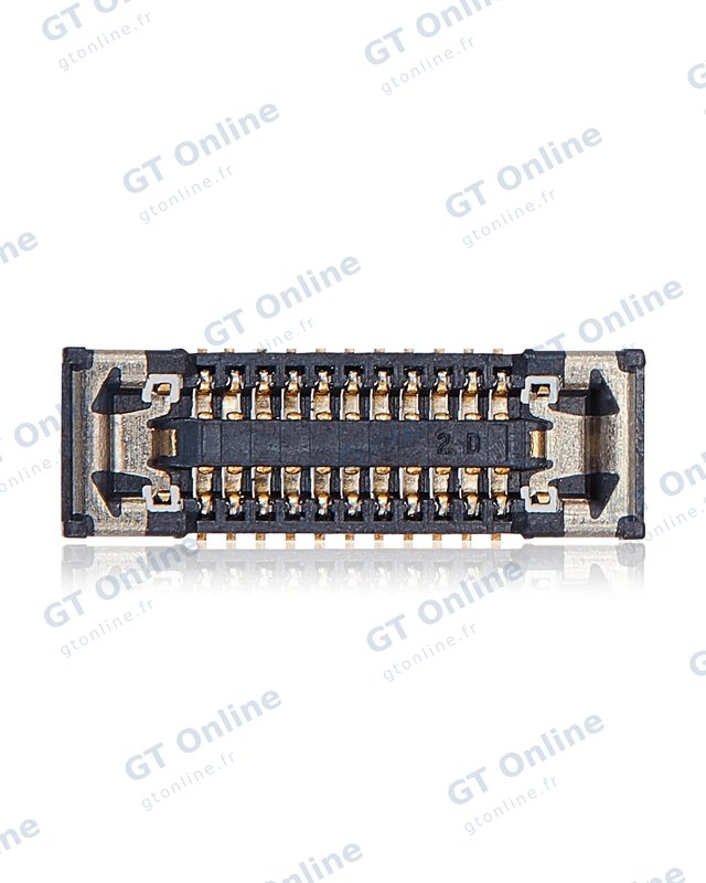 Pièce à microsouder pour Apple iPhone 14 / 14 Plus / 16e / 17e (22 Pin) — Connecteur FPC de carte SIM