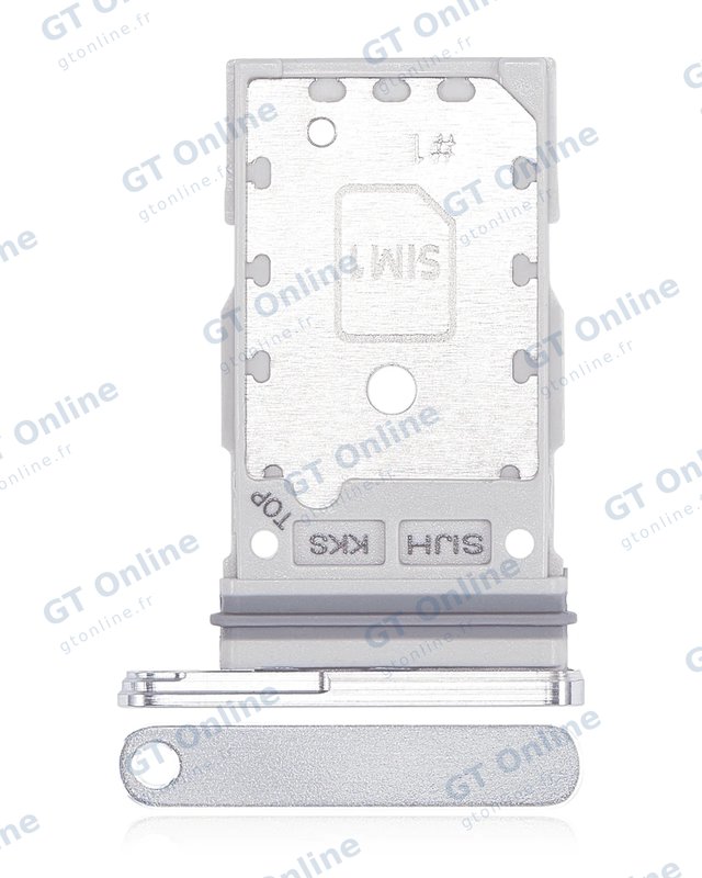 Tiroir SIM pour Samsung Galaxy S22 Ultra (blanc)