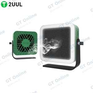 Mini Ventilateur de Refroidissement de Composant 2UUL DA98 Aiolos Fan (avec Extracteur de Fumée et Lampe)