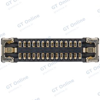 Connecteur FPC d’écouteur interne, capteurs de proximité et lumière, et microphone à souder pour Apple iPhone 11 Pro / 11 Pro Max (J7600: 28 Pin)