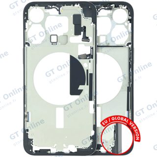 Châssis pour Apple iPhone 15 Pro Max (version EU, occasion d'origine — grade B, Black Titanium)