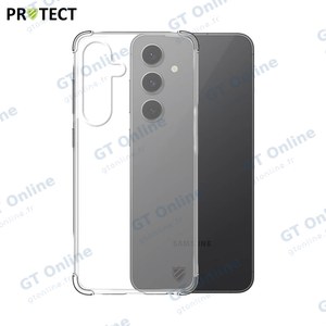 Coque Silicone Renforcée PROTECT pour Samsung Galaxy S24 FE S721B Transparent