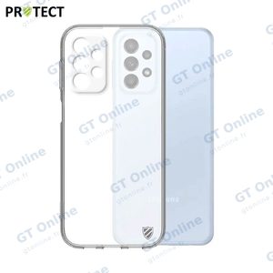 Pack de 10 Coques Silicone PROTECT pour Samsung Galaxy A23 5G A236/Galaxy A23 4G A235 Bulk Transparent