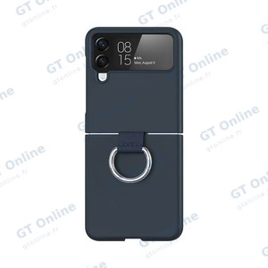 Coque de Protection avec Anneau Z-FL2 Samsung Galaxy Z Flip 4 5G F721 Bleu