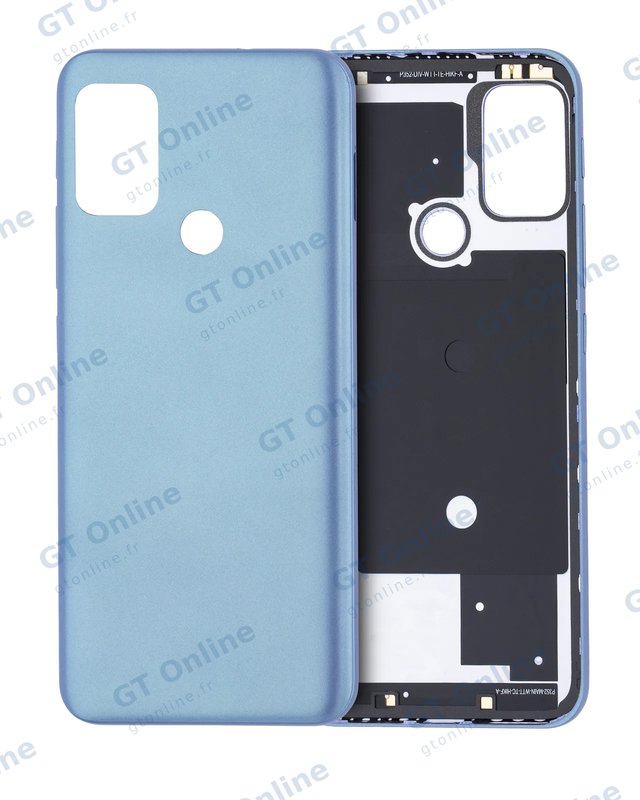 Vitre arrière pour Motorola Moto G20 (XT2128 / 2021) (Breeze Blue)