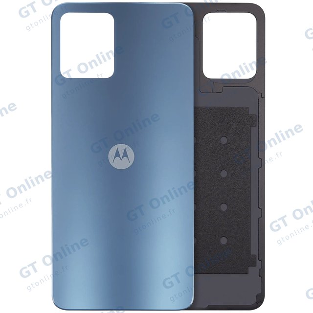 Vitre arrière pour Motorola Moto G23 (XT2333 / 2023) (Premium) ( (Steel Blue)
