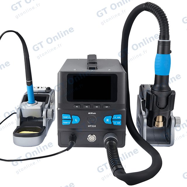 Station à air chaud 2-en-1 Aixun HT316 (220 V, version UE)