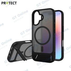 Coque de Protection MagSafe avec Support IF014 PROTECT pour Apple iPhone 17 Noir