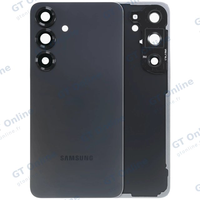 Vitre arrière pour Samsung Galaxy S25 5G (pack service origine, Blue Black)