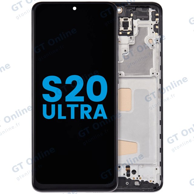 Écran pour Samsung Galaxy S20 Ultra 5G (Aftermarket: Incell, Cosmic Black)