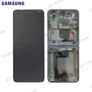 Écran Tactile Original Samsung Galaxy Z Flip 4 5G F721 GH82-29440D GH82-29441D GH82-30238D GH82-30239D Bleu