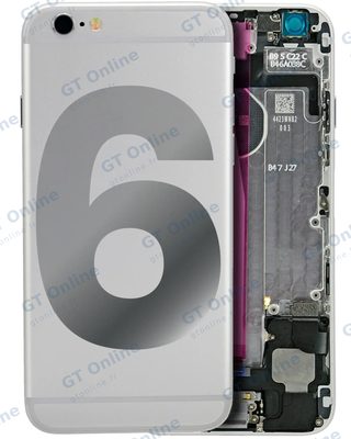 Châssis pour Apple iPhone 6 (origine d'occasion — grade A, argent)