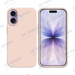Coque Silicone Compatible pour Apple iPhone 17 (#19) Or Rose