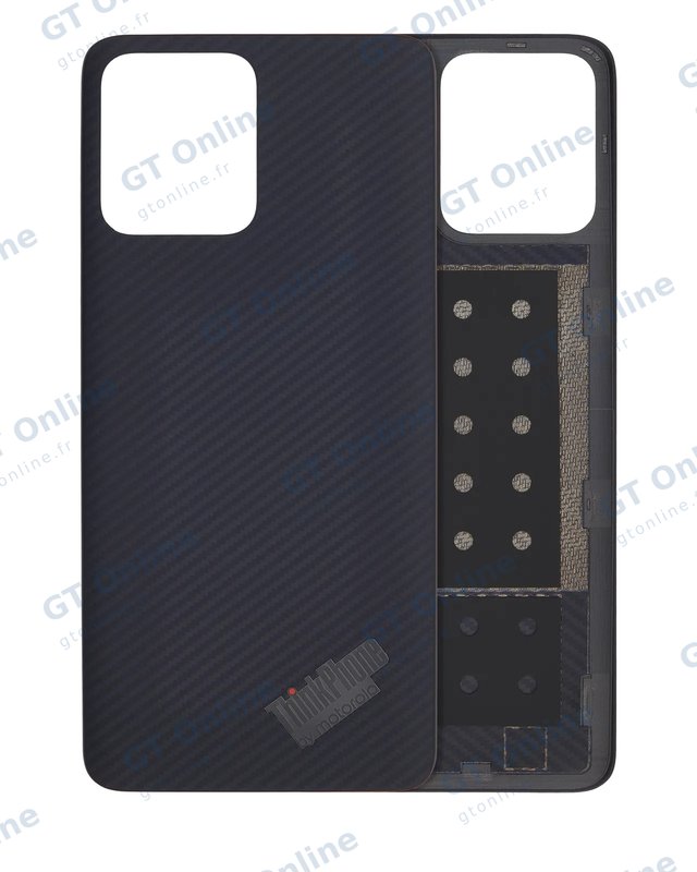 Vitre arrière pour Motorola ThinkPhone (XT2309 / 2023) (origine, Carbon Black)