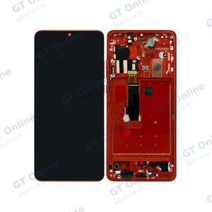 Écran Tactile avec Châssis Huawei P30 Pro/P30 Pro New Edition Rouge