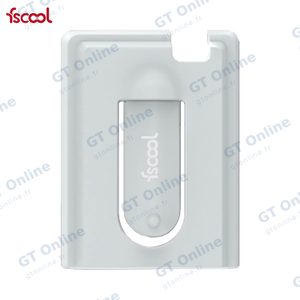 Porte-Cartes Silicone fscool M3 (Adhésif) Gris