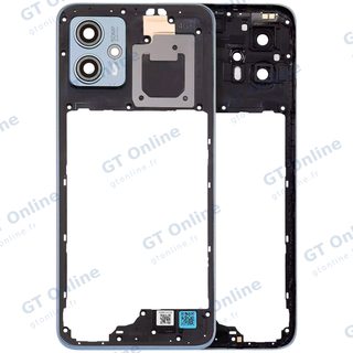 Châssis avec lentille de caméra pour Motorola Moto G23 (XT2333 / 2023) (origine, bleu acier)