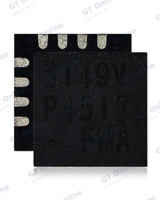 Circuit intégré générateur d’horloge SYSCLK_CLK32K_RTC et alimentation PPVRTC_G3H pour Apple MacBooks (Silego: SLG3NB149VTR / 3149V: QFN-16 Pin)