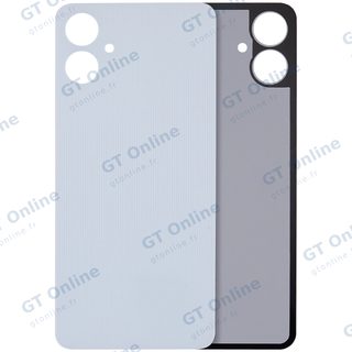 Vitre arrière pour Samsung Galaxy A06 4G (A065 / 2024) (sans logo, compatible premium, blanc)