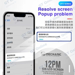 Pochoir de Polissage de Puce IC d'Écran Mechanic pour Apple iPhone 12/iPhone 12 Pro — vue 3
