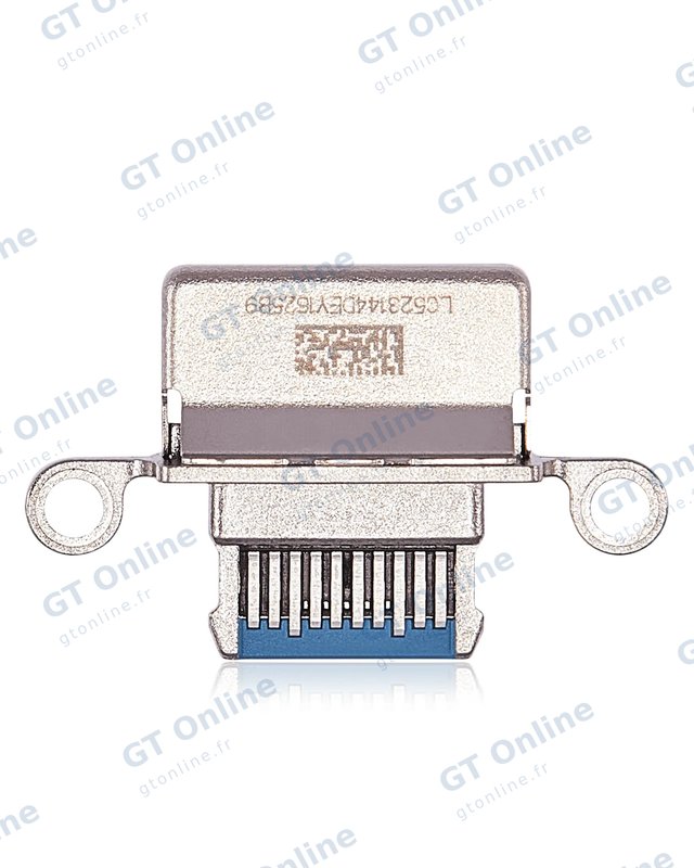 Connecteur de charge nu à souder pour Apple iPad Air 5 (soudure requise, bleu, lot de 10)