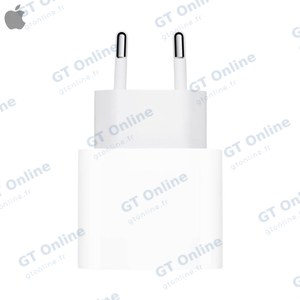 Chargeur Secteur USB-C Apple MHJE3TU/A MUVV3ZM/A 20W 3A Blanc