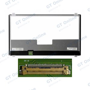 Dalle Ordinateur Portable 17.3" Slim FHD (1920x1200) IPS 60Hz 30pin Gauche 19mm, Fixations Haut Bas~399mm