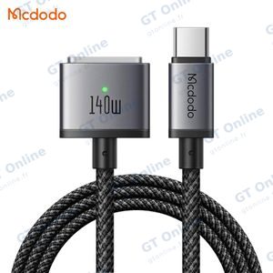 Câble de Charge Magnétique Mcdodo CA-1470 Type-C vers MagSafe 3 140W 2m Gris
