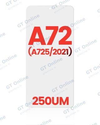 Film OCA pour Samsung Galaxy A72 (A725 / 2021) (lot de 10, 250 µm)