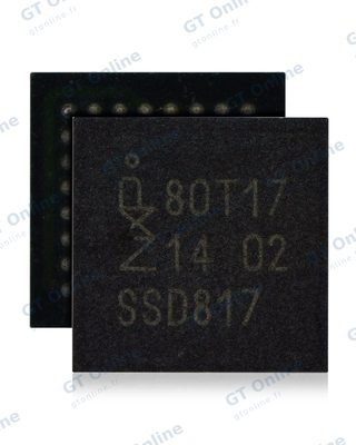 Circuit contrôleur NFC pour Samsung Galaxy S10 / S10E / S10 Plus / Note 9 / Note 10 / Note 10 Plus 5G / A51 5G (A516 / 2020) / A70 (A705 / 2019) / A80 (A805 / 2019) (80T17)