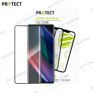 Verre Trempé Intégral PROTECT pour OPPO Find X3 Neo Noir — vue 2