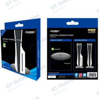 Support à la verticale pour PlayStation 5 DOBE TP5-3573 — noir