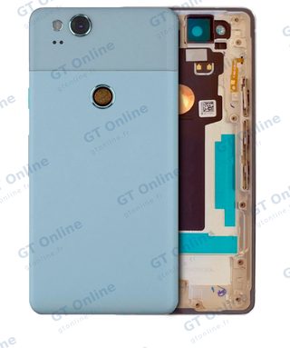 Châssis pour Google Pixel 2 (origine d'occasion — grade A, bleu)