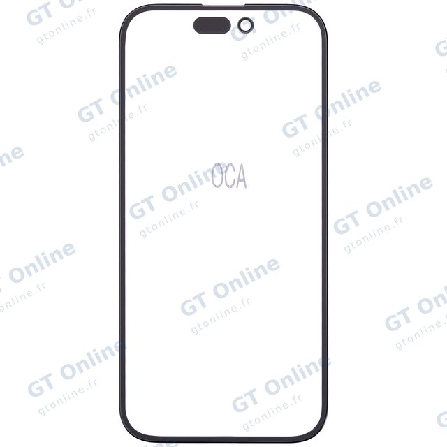 Vitre d’écran avec OCA pour Apple iPhone 16 (lot de 10)