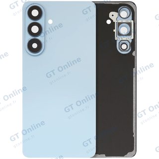 Vitre arrière pour Samsung Galaxy S26 Plus (compatible premium, bleu ciel)