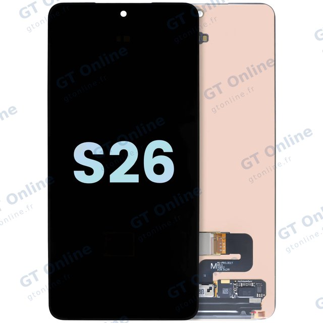 Écran OLED sans châssis pour Samsung Galaxy S26 5G (pack service origine, toutes couleurs)