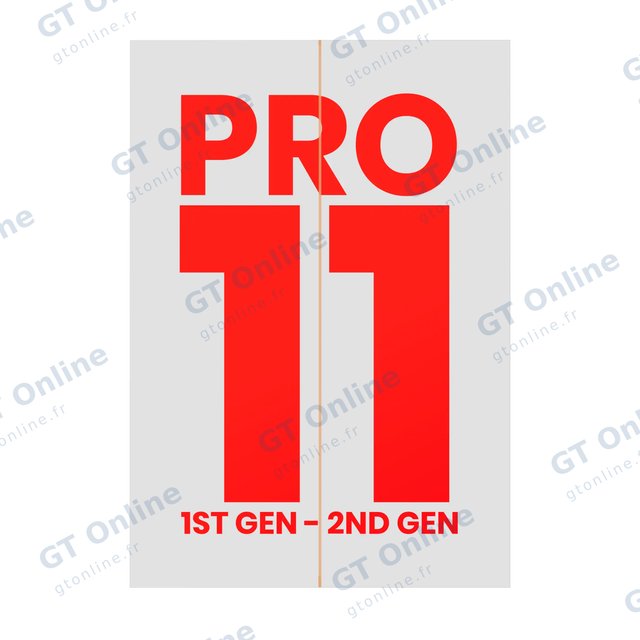 Film polariseur pour Apple iPad Pro 11" 1st Gen (2018) / Pro 11" 2nd Gen (2020) (lot de 10)