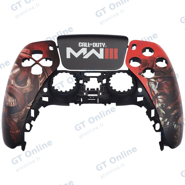 Pièce console de jeu pour Sony PlayStation 5 (Call of Duty 3 / rouge)
