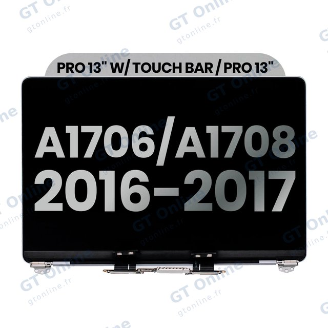 Écran pour Apple MacBook Pro 13" A1706 / A1708 (2016-2017) (origine d'occasion, gris sidéral)