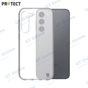 Coque Silicone PROTECT pour Samsung Galaxy S23 Plus 5G S916 Transparent