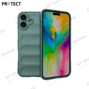 Coque de Protection IX008 PROTECT pour Apple iPhone 16 Plus Vert Foncé