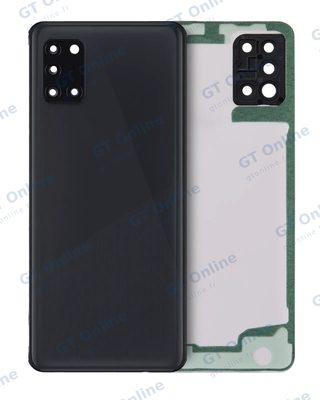Vitre arrière pour Samsung Galaxy A31 (A315 / 2020) (pack service origine, noir)