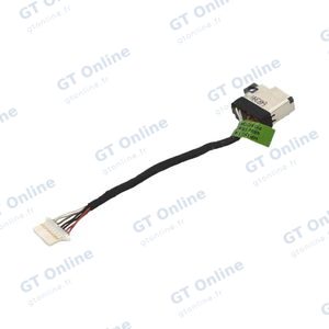 Connecteur Prise d'Alimentation DC Jack (7cm) pour HP Spectre X360 15-AP005nf/AP006ng, Spectre Pro 13 G1/G2