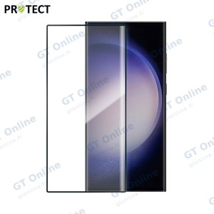 Verre Trempé Intégral PROTECT pour Samsung Galaxy S23 Ultra 5G S918 Noir