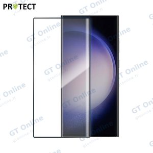 Verre Trempé Intégral PROTECT pour Samsung Galaxy S23 Ultra 5G S918 Noir