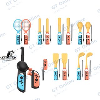 Kit de sport 24 pcs pour Nintendo Switch 2 DOBE TNS-5113
