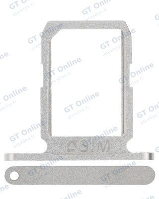 Tiroir SIM pour Samsung Galaxy S6 (argent)