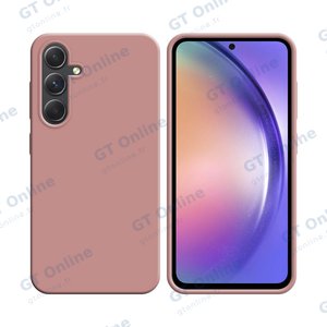 Coque Silicone Compatible pour Samsung Galaxy A54 5G A546 (#17) Rose