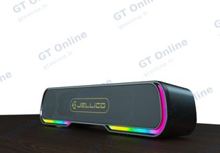 Enceinte sans fil Bluetooth JELLICO DS2 avec effets lumineux — noir